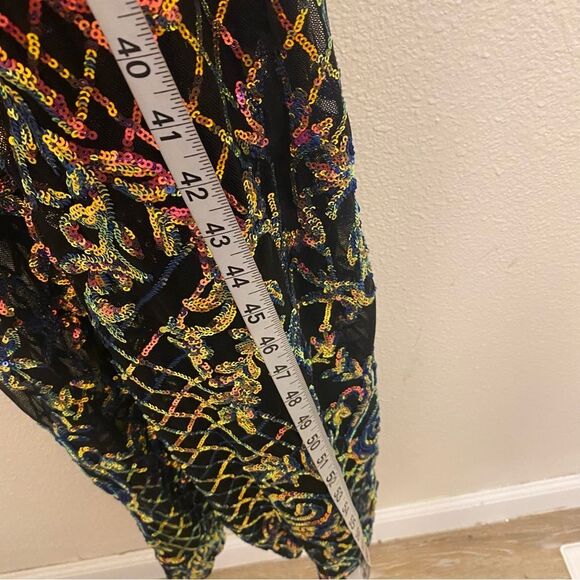 Revolution 10th House Dance Costume sequin
Feather jumpsuit ZODIAC TH25241 MA - Picture 11 of 14